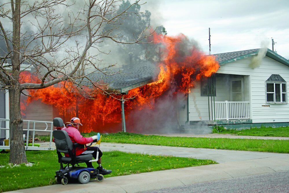 Fire burns down Terrytown house